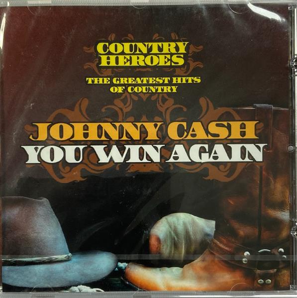 CD - Johnny Cash - You Win Again Country Heroes
