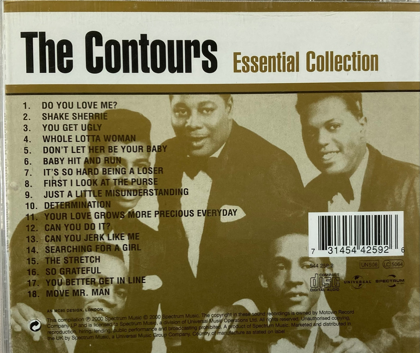 CD - Contours - Essential Collection