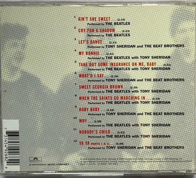 CD - Beatles feat. Tony Sheridan - In The Beginning