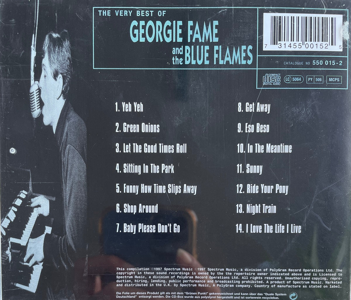 CD - Georgie Fame And The Blue Flames - The Very Best Of