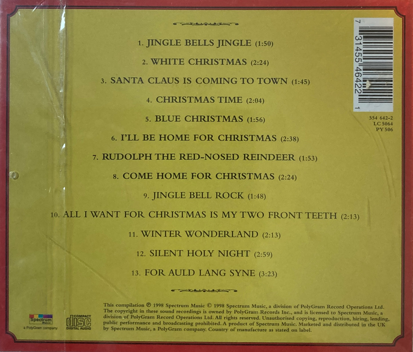 CD - Platters - Christmas With The Platters