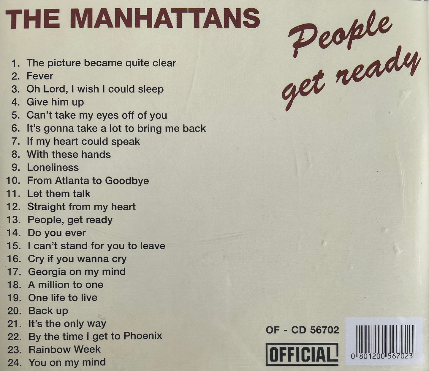 CD - Manhattans - People Get Ready