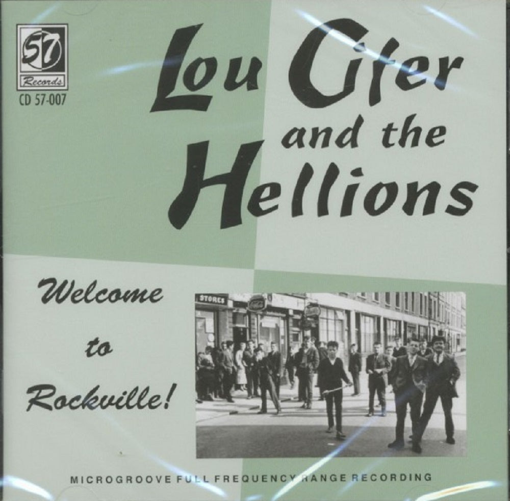 CD - Lou Cifer & The Hellions - Welcome To Rockville!