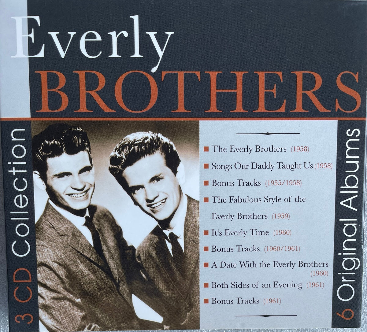 CD-3 - Everly Brothers - 3 CD Collection - 6 Original Albums