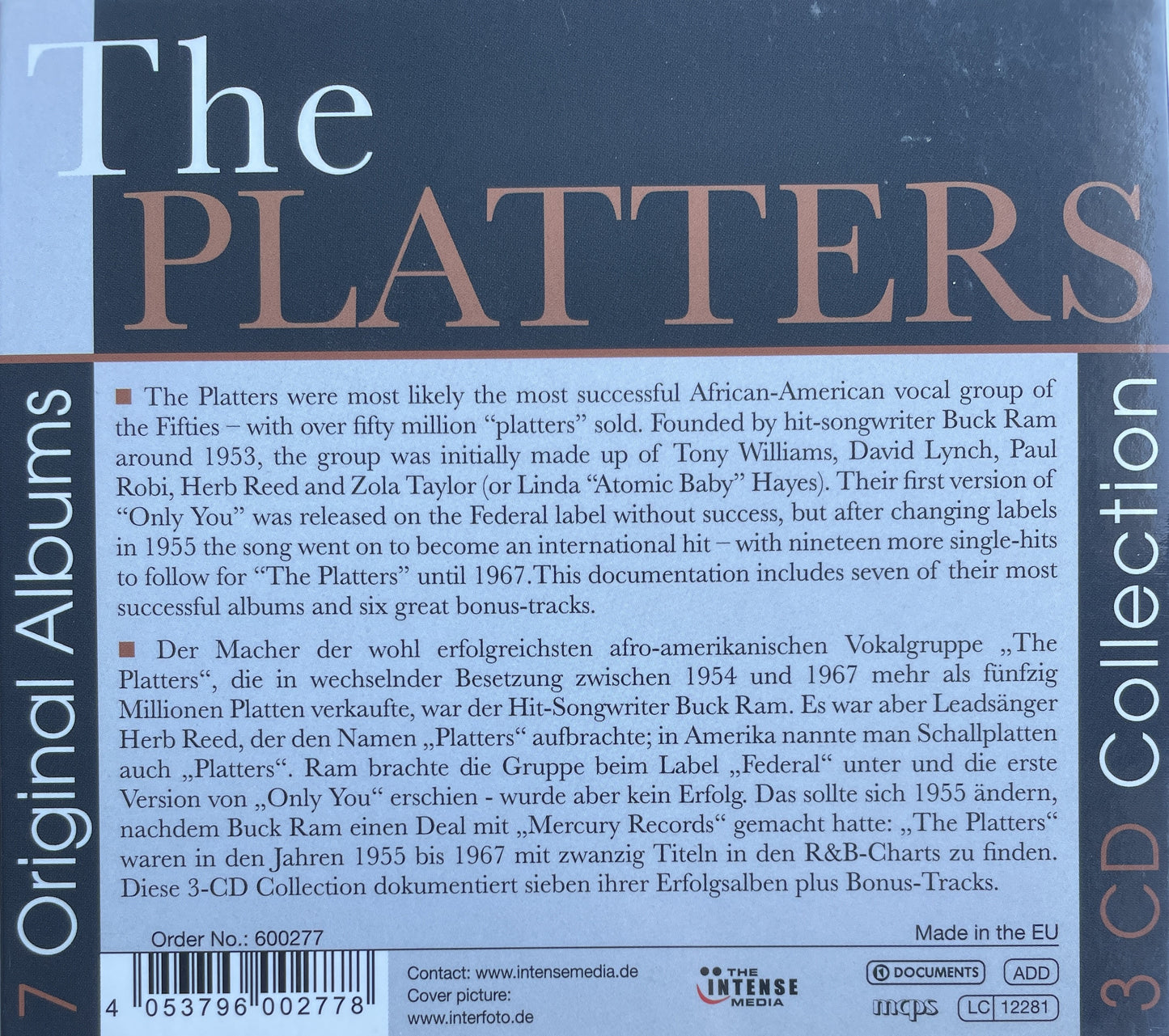 CD-3 - Platters - Collection - 7 Original Albums