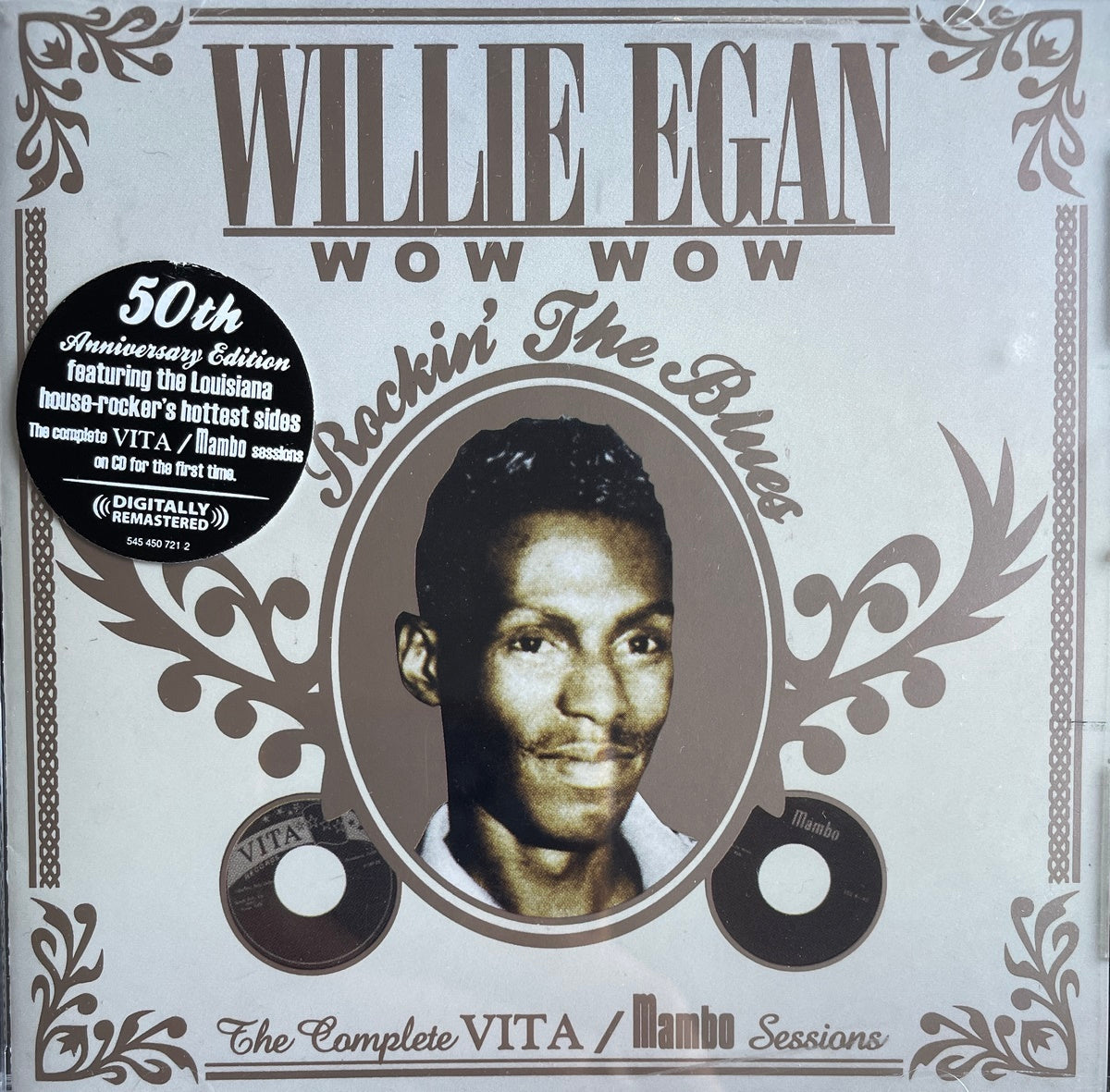 CD - Willie Egan - Wow Wow - Rockin' The Blues