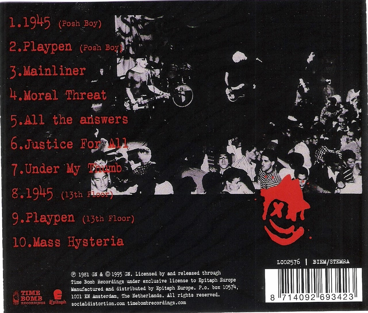 CD - Social Distortion - Mainliner