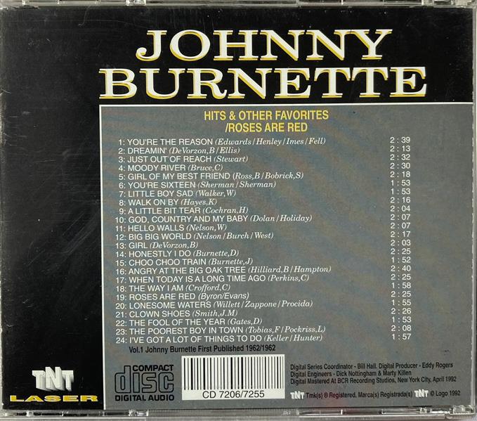 CD - Johnny Burnette - Vol. 1