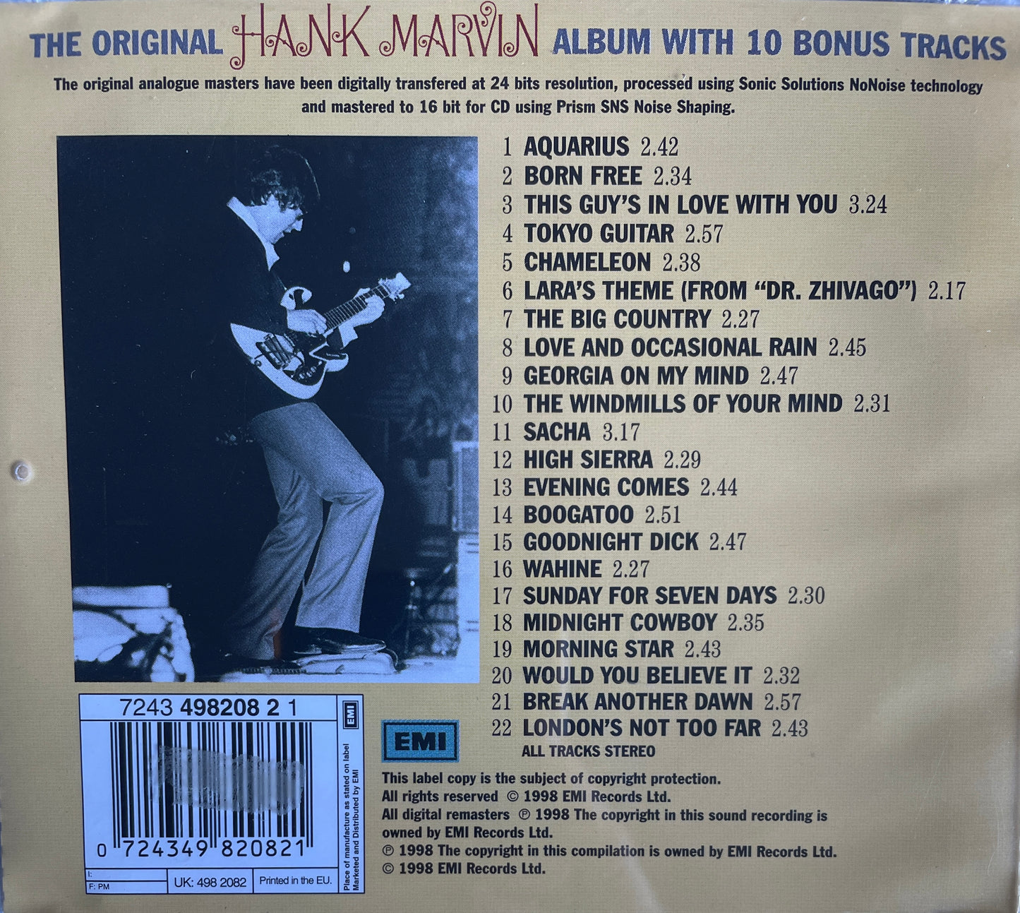 CD - Hank Marvin - The Original Album With 10 Bonus Tracks