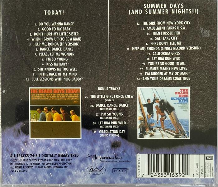 CD - Beach Boys - Today!