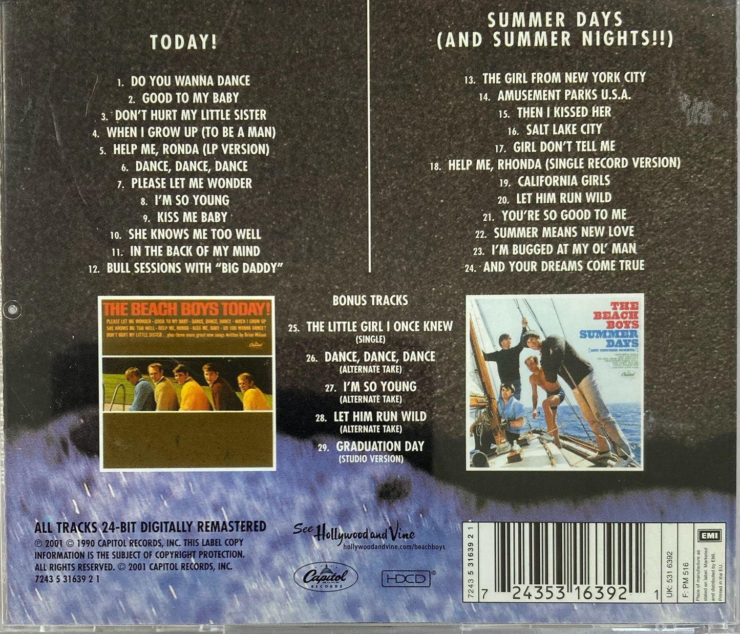 CD - Beach Boys - Today!