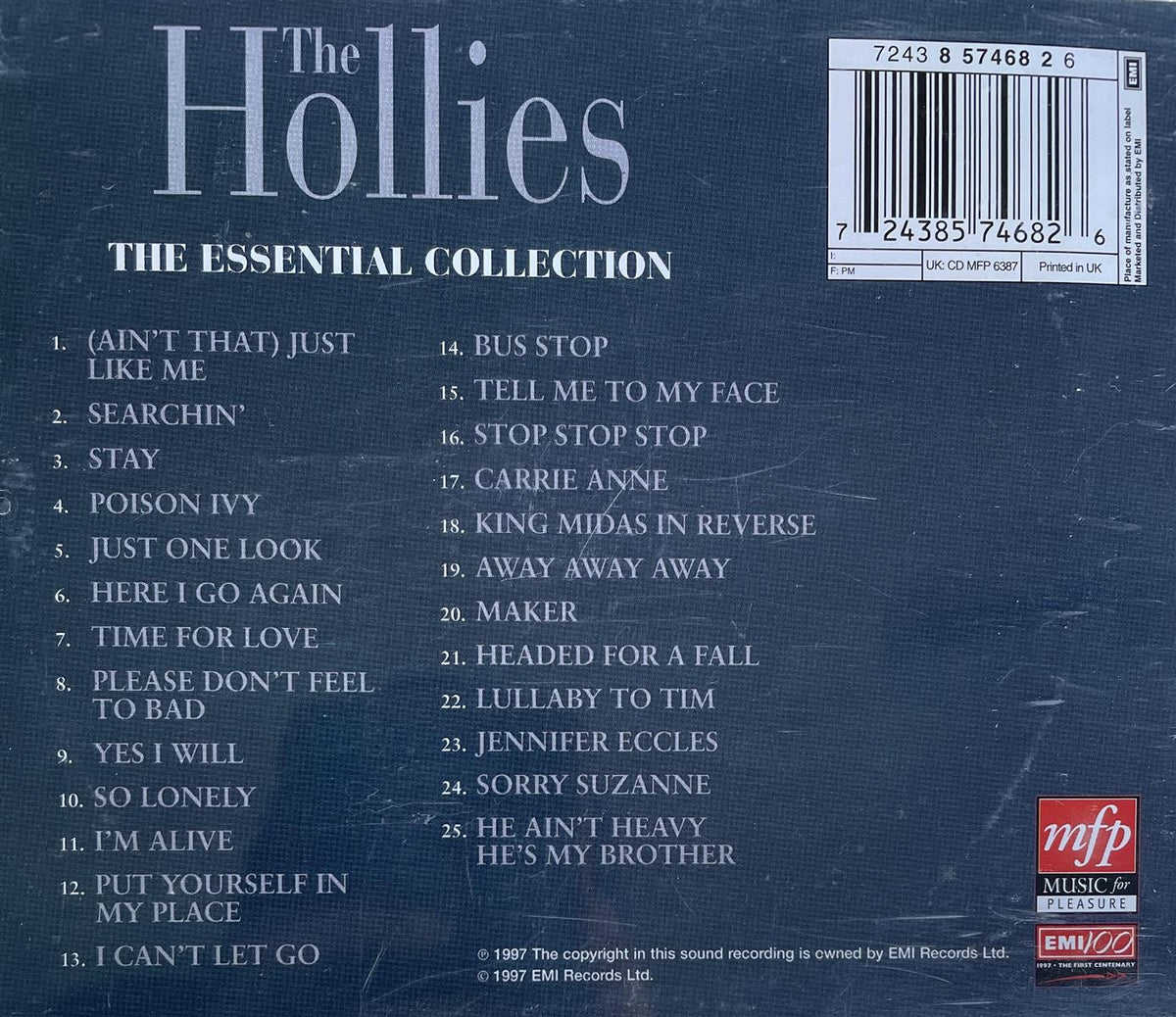 CD - Hollies - The Essential Collection