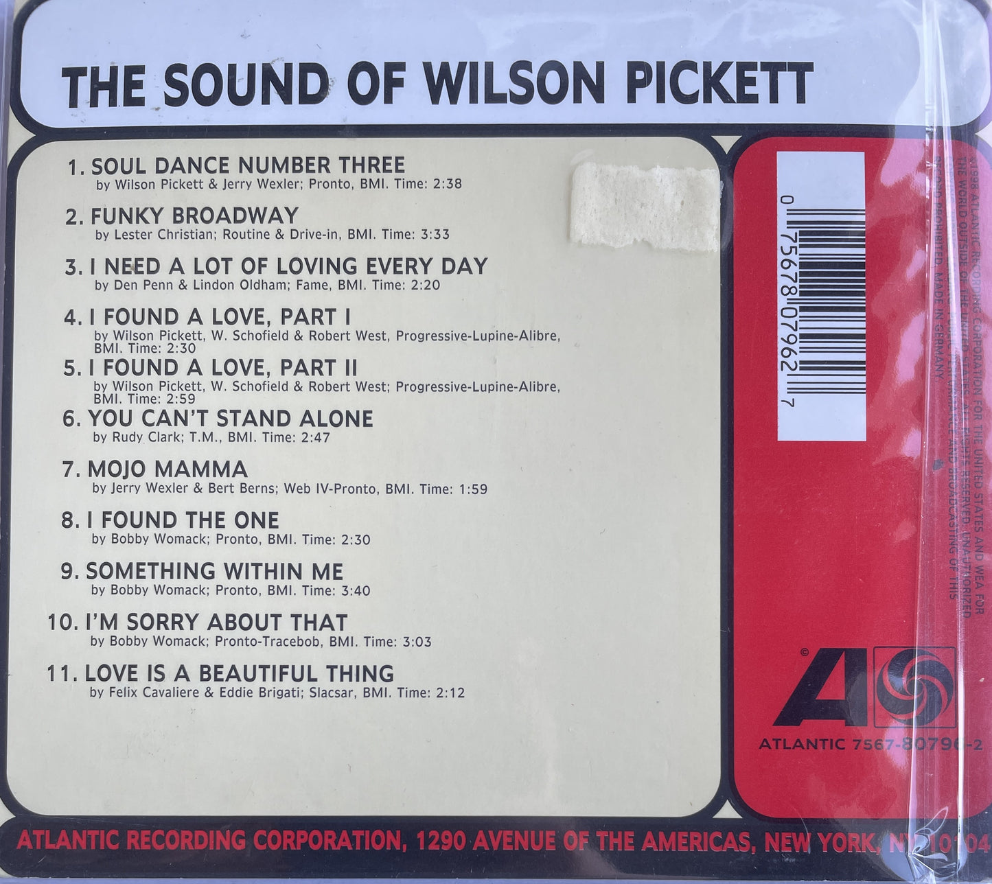 CD - Wilson Picket - The Sound Of