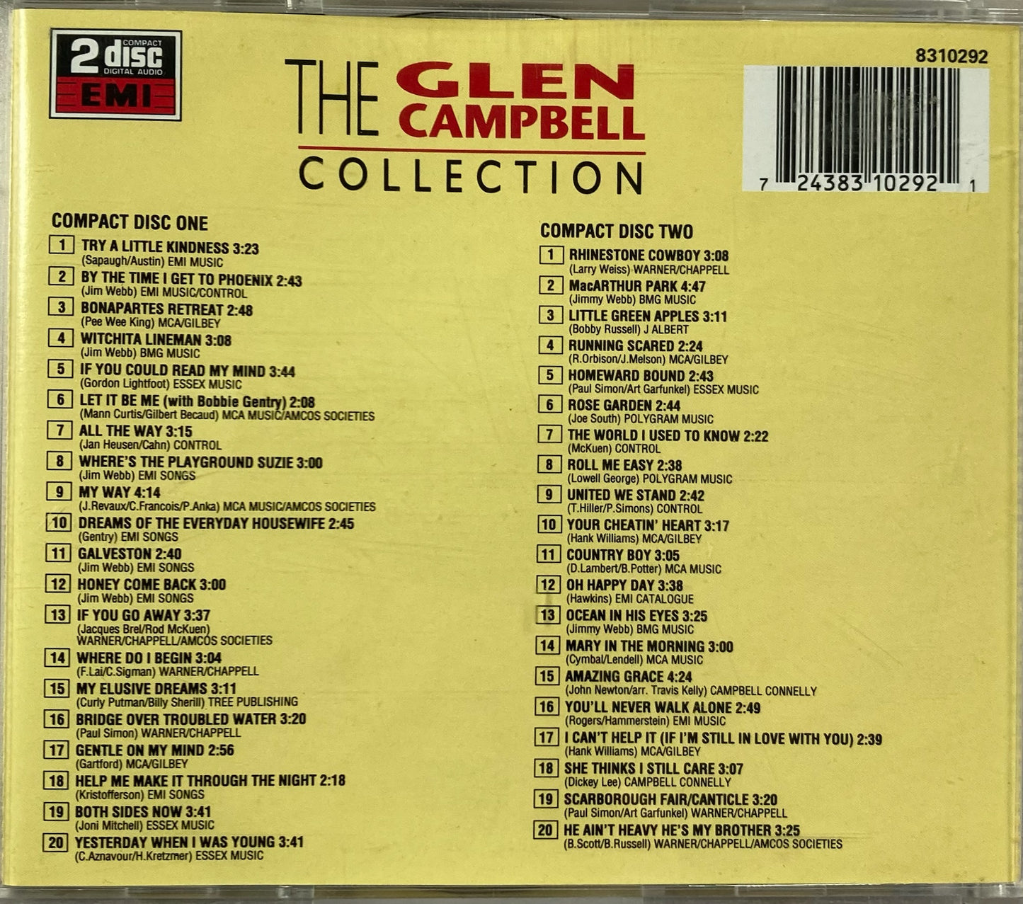 CD - Glen Campbell - Collection