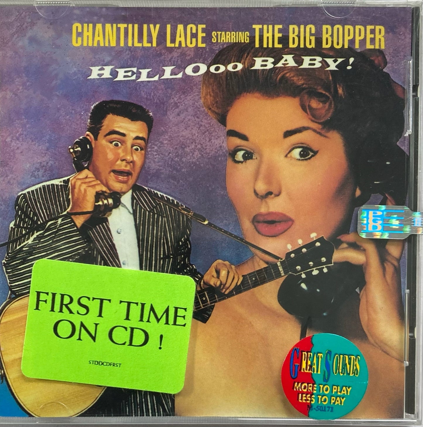 CD - Big Bopper - Chantilly Lace Starring The Big Bopper - Hello Baby!