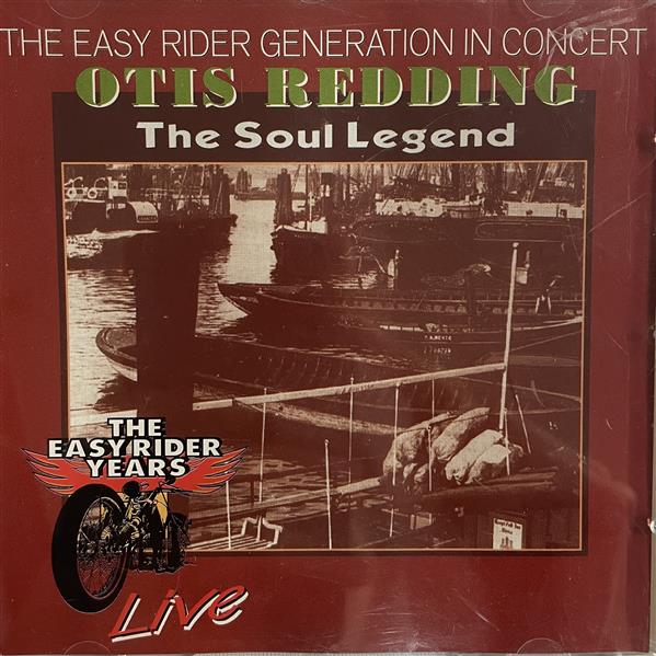 CD - Otis Redding - The Easy Rider Generation In Concert-The Soul Legend