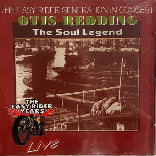 CD - Otis Redding - The Easy Rider Generation In Concert-The Soul Legend