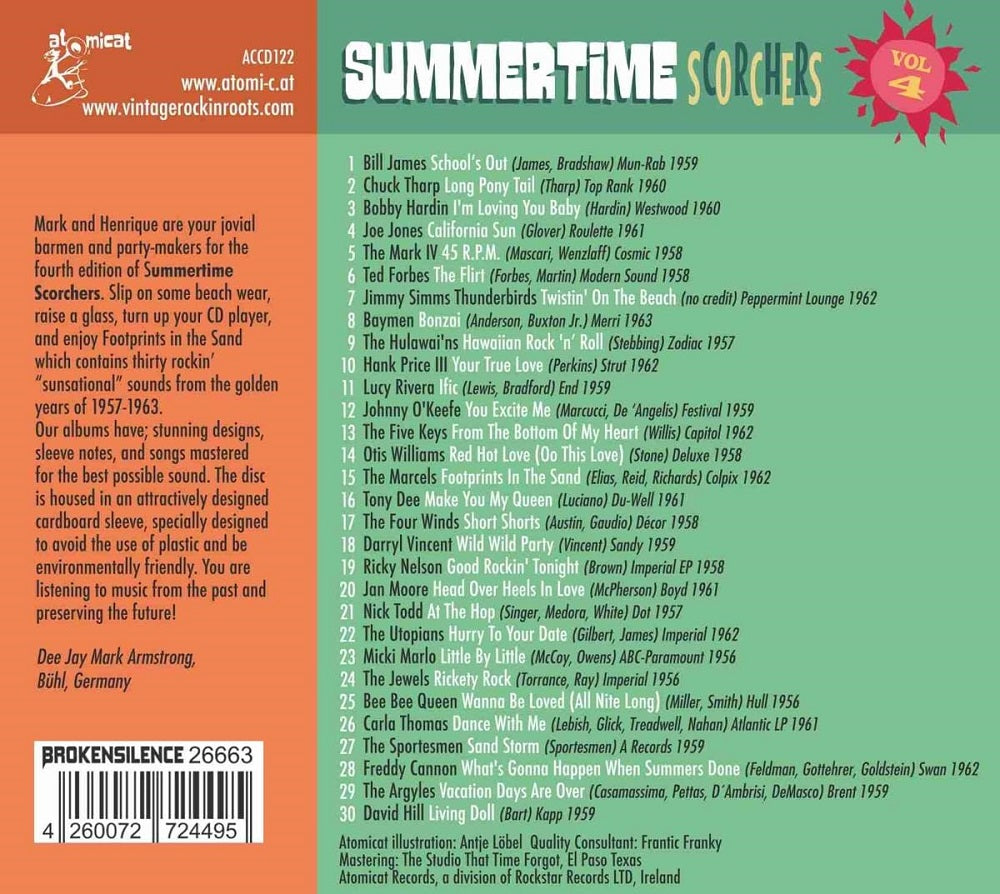 CD - VA - Summertime Scorchers Vol. 4