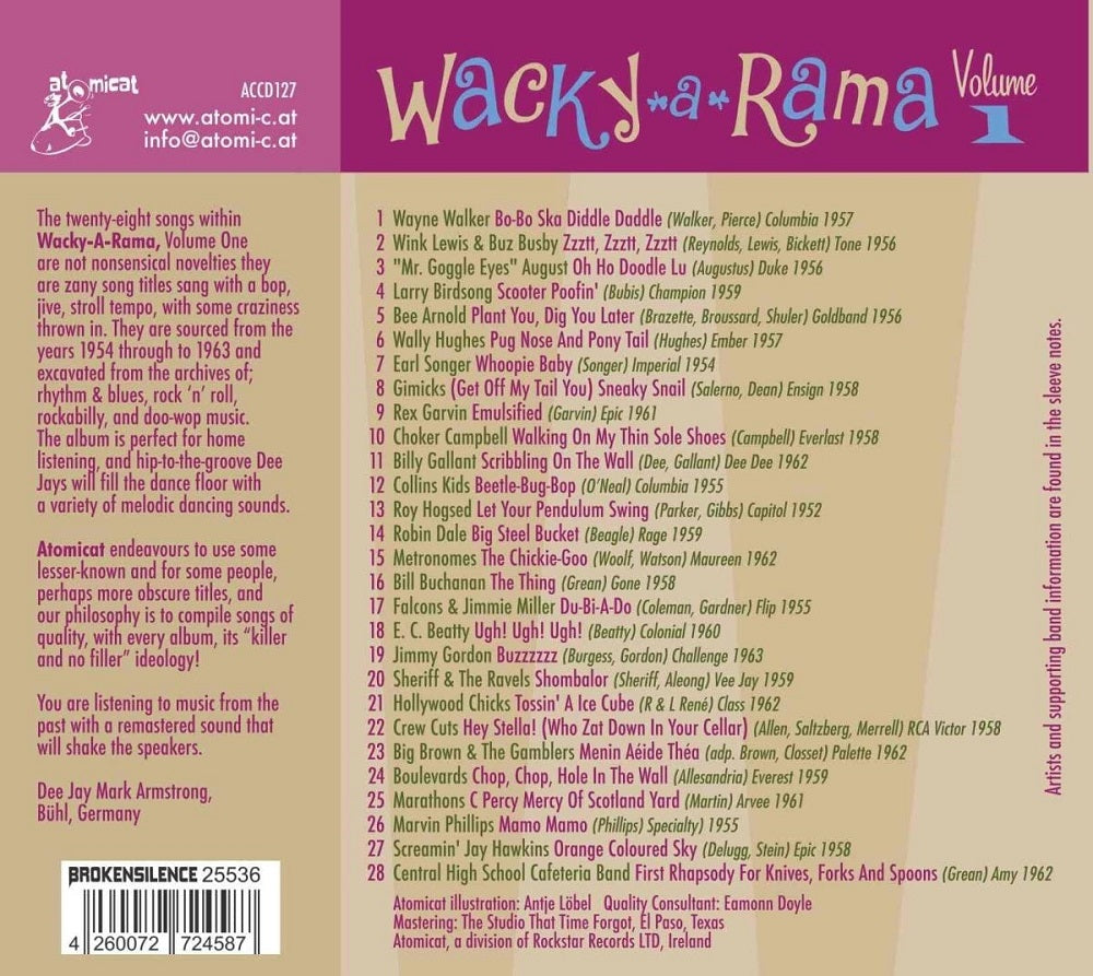 CD - VA - Wacky-A-Rama