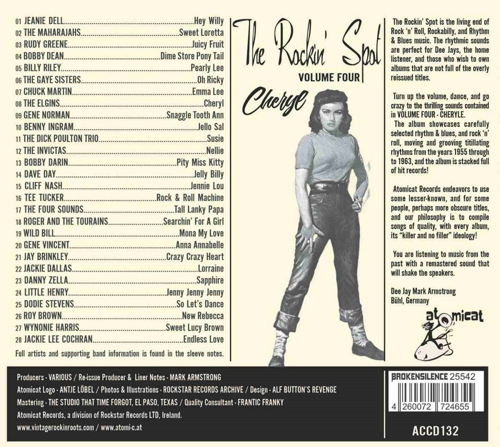 CD - VA - The Rockin Spot - Cheryl Vol. 4