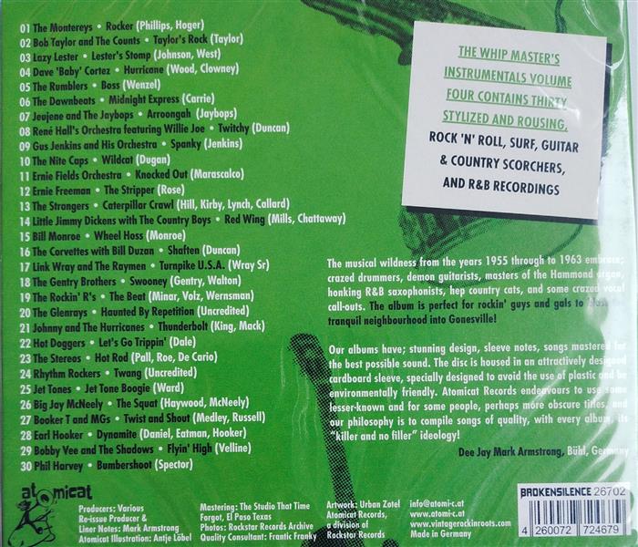 CD - VA - Whip Masters Instrumentals Vol. 4