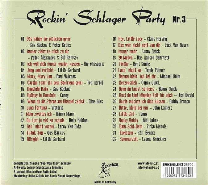 CD - VA - Rockin' Schlager Party Vol. 3