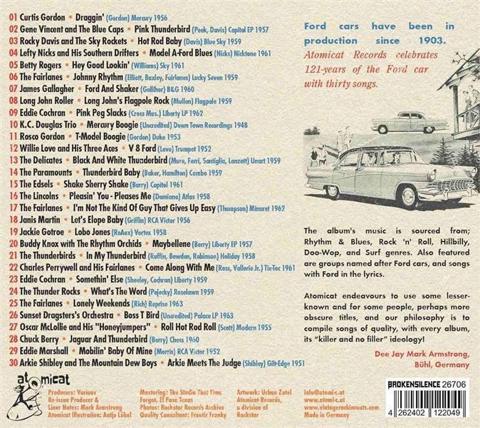 CD - VA - 121 Years Of The Ford Car