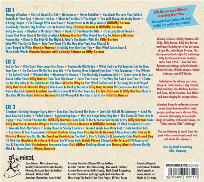 CD-3 - VA - Billy Barton And Friends
