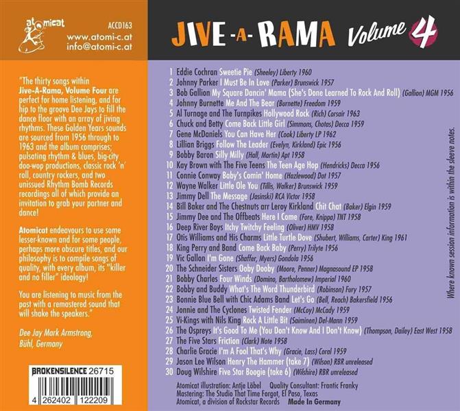 CD - VA - Jive-A-Rama Vol. 4