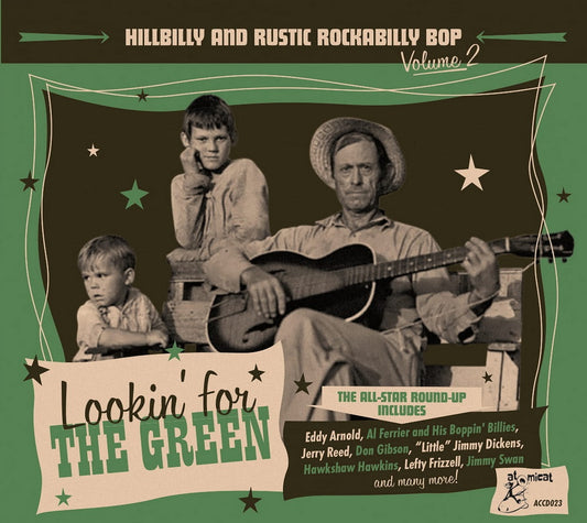 CD - VA - Lookin' For The Green - Hillbilly And Rustic Rockabilly Bop Vol. 2