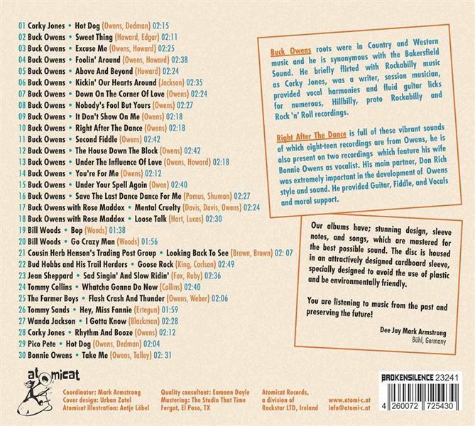 CD - VA - The Many Sides Of Buck Owens - Right After The Dance