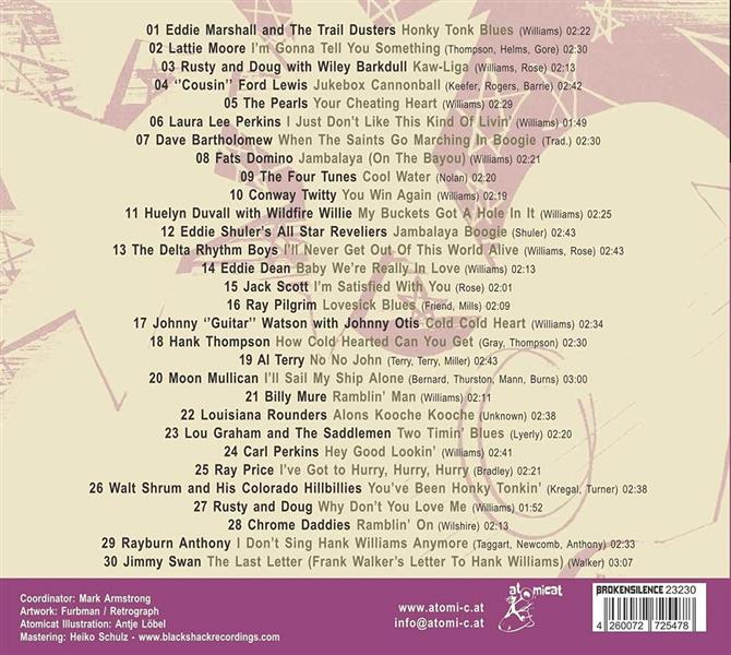 CD - VA - Hank Williams Songbook Vol. 3 - Jambalaya On The Bayou