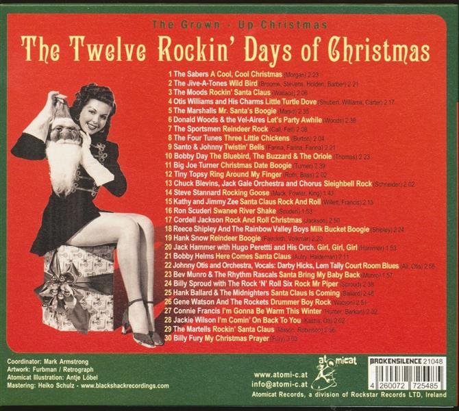 CD - VA - The Twelve Rockin’ Days of Christmas - The Grown-Up Christmas