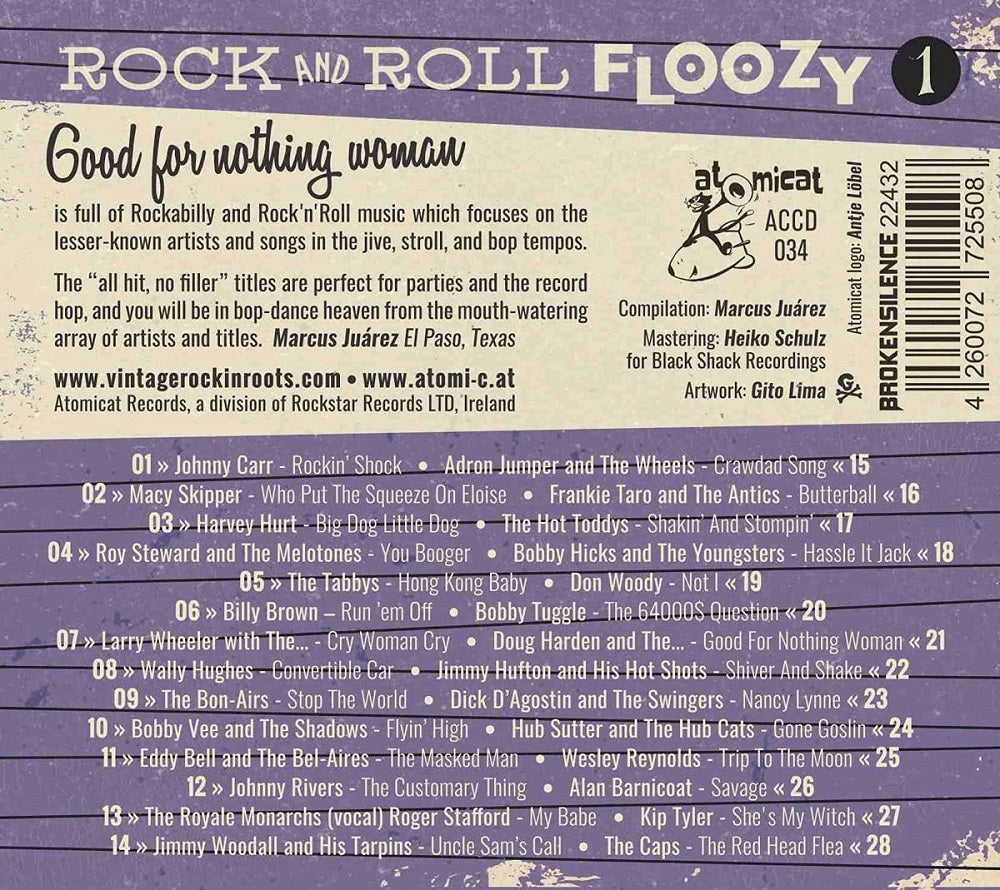 CD - VA - Rock'n'Roll Floozy Vol. 1 - Good For Nothing Woman