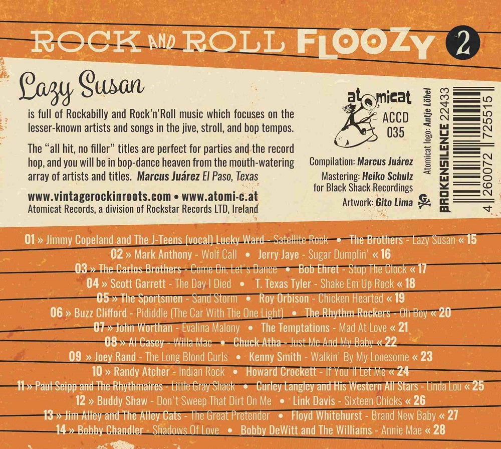 CD - VA - Rock'n'Roll Floozy Vol. 2 - Lazy Susan