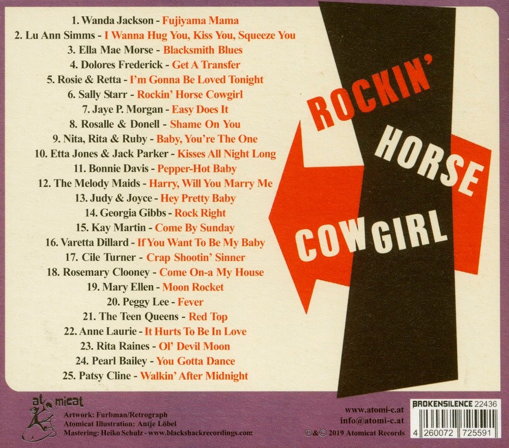 CD - VA - Rock'n'Roll Kittens Vol. 2 - Rockin' Horse Cowgirl