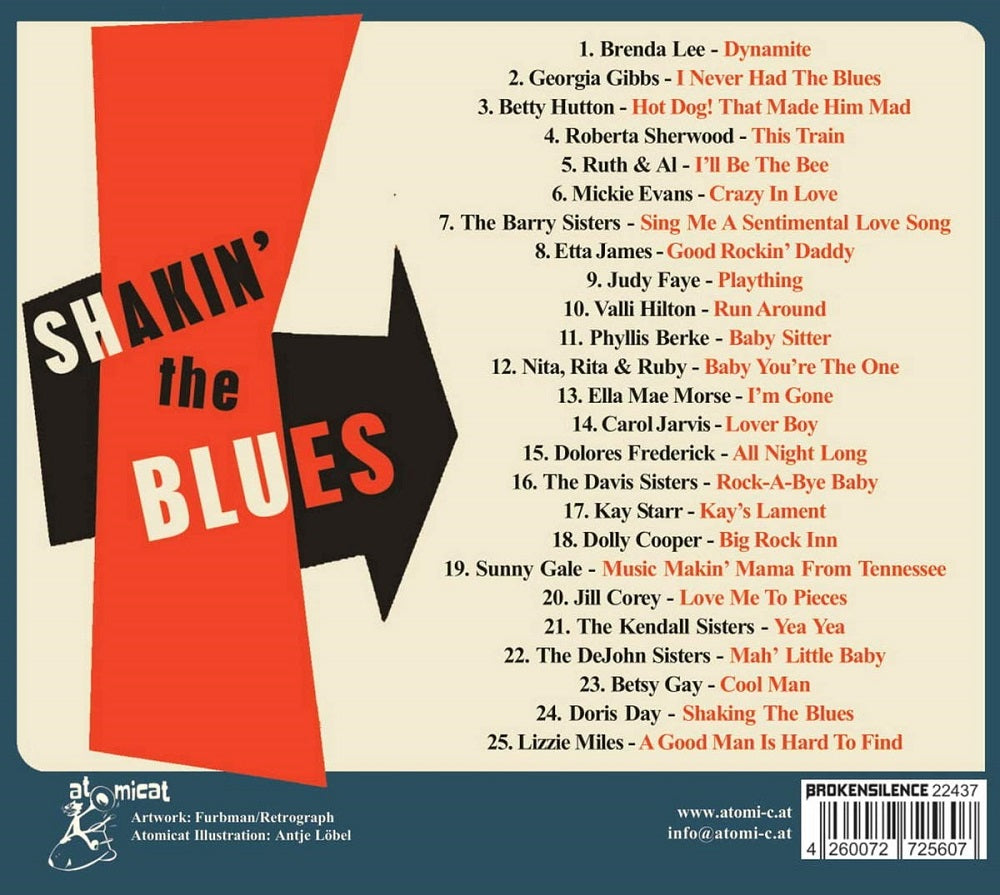 CD - VA - Rock'n'Roll Kittens Vol. 3 - Shaking The Blues