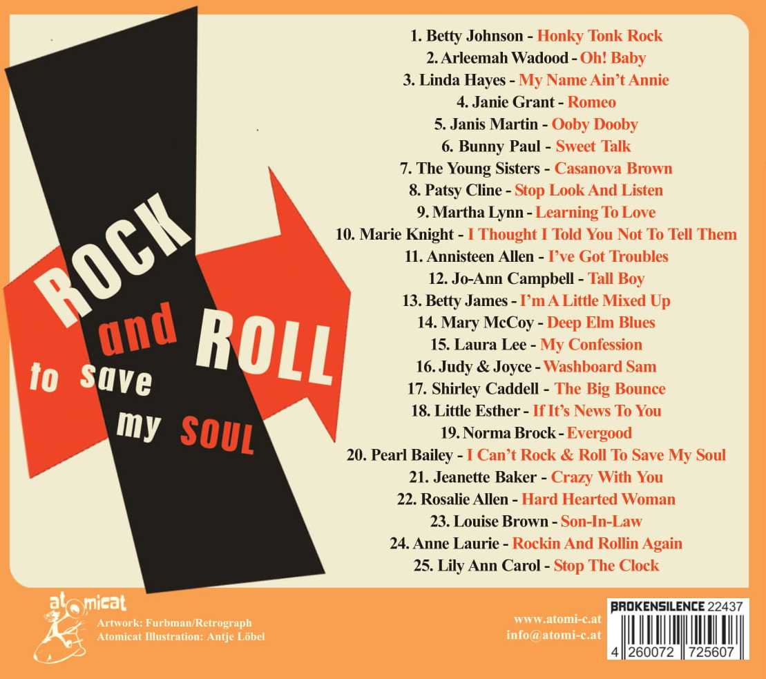 CD - VA - Rock'n'Roll Kittens Vol. 4 - I Can't Rock & Roll
