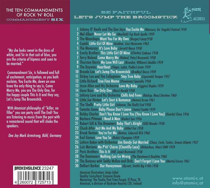 CD - VA - Ten Commendments of Rock'n'Roll - Commandment Six