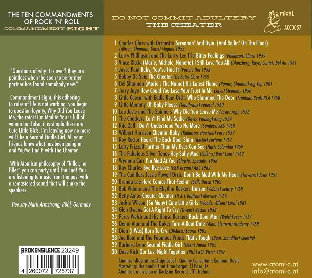 CD - VA - Ten Commandments Of Rock'n'Roll - Commandment Eight