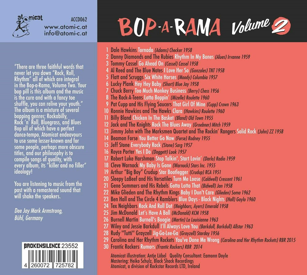 CD - VA - Bop-A-Rama Volume 2