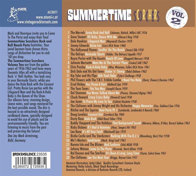 CD - VA - Summertime Scorchers Vol. 2