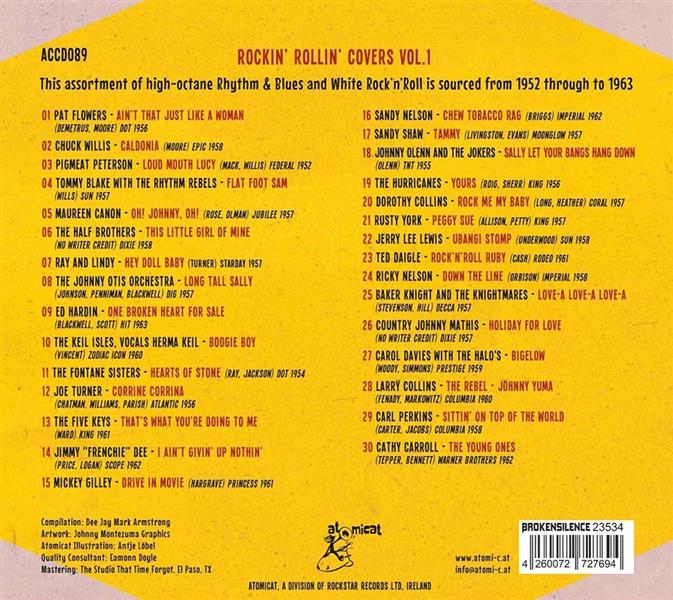 CD - VA - Rockin' Rollin' Covers Vol. 1