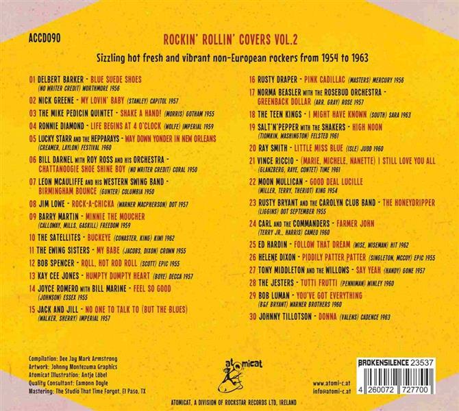 CD - VA - Rockin’ Rollin’ Covers 2