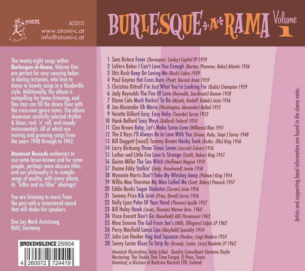 CD - VA - Burlesque-A-Rama Vol. 1