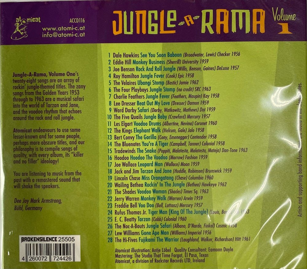 CD - VA - Jungle-A-Rama Vol. 1