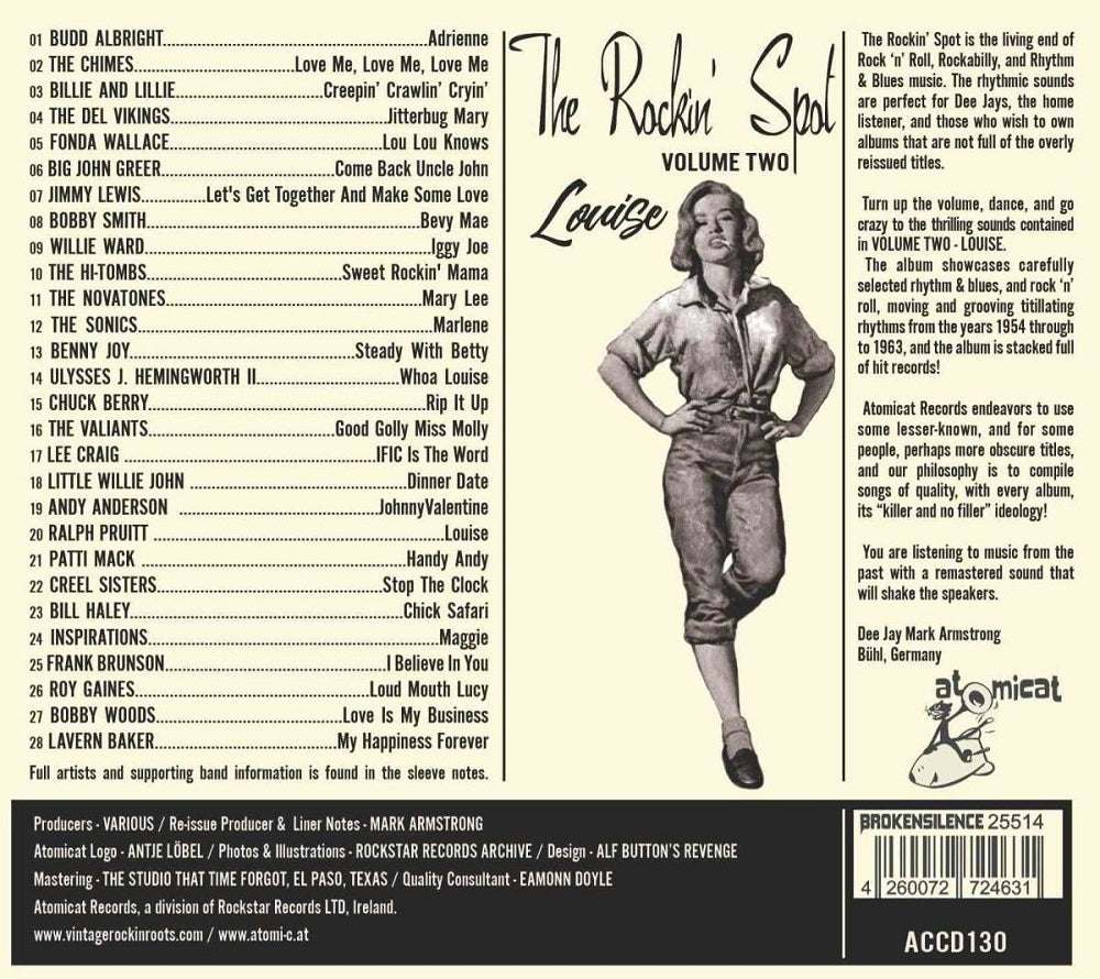 CD - VA - The Rockin Spot - Louise Vol. 2