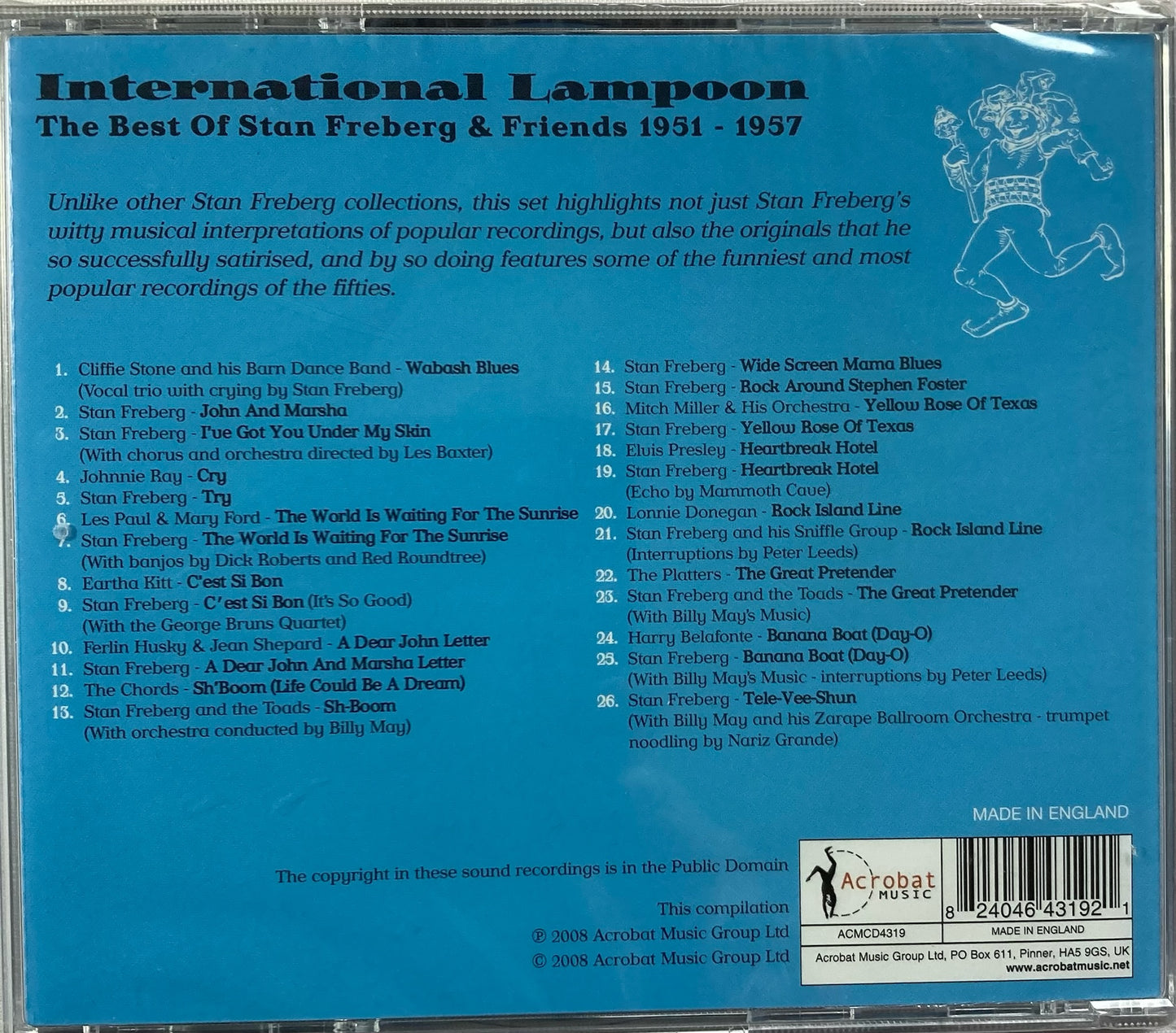 CD - Stan Freberg - International Lampoon