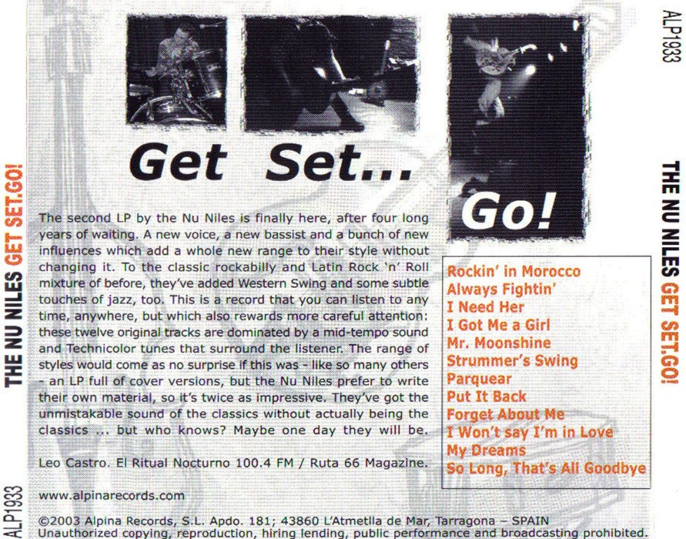 CD - Nu Niles - Get Set Go