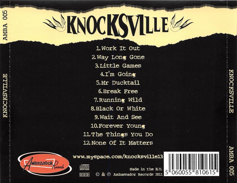 CD - Knocksville - Same Title